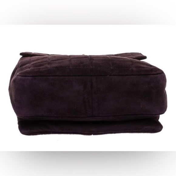 100% AUTHENTIC CHANEL SUEDE MULTI POCKET CHAIN CROSSBODY MADEMOISELLE BAG - Picture 3 of 16